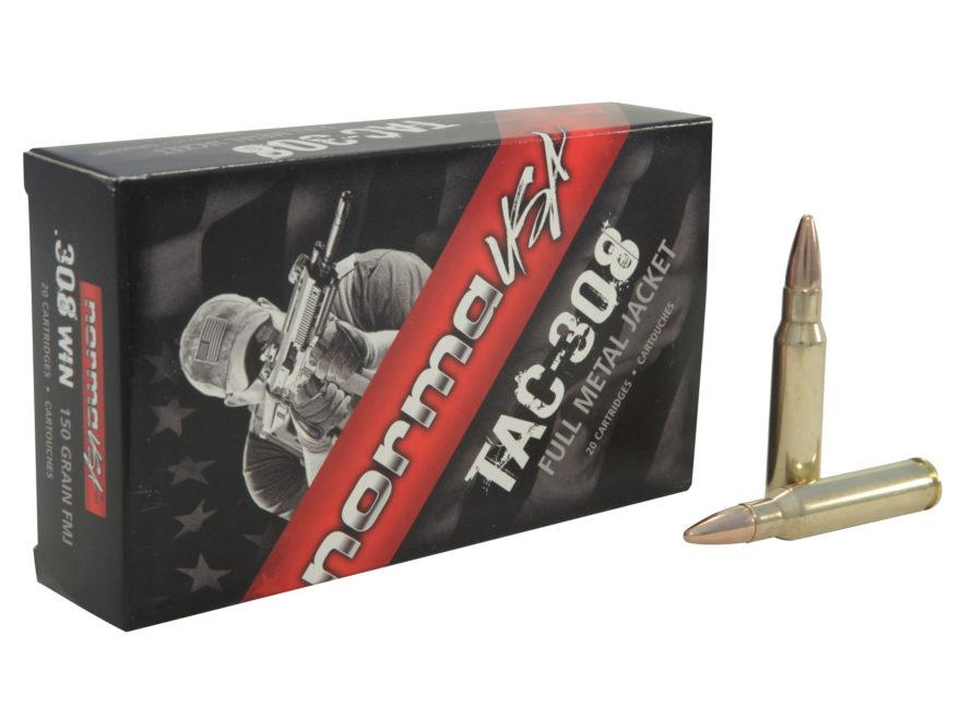 Sportsman s Den NORMA USA NOR 308WIN 150GR FMJ
