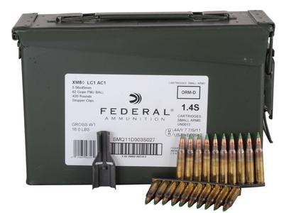  7.62x51mm 149 Gr Fmj 240 Rds Can
