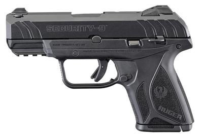  Security- 9 Compact 9mm Luger 3.42 ` Barrel 10 + 1 Black