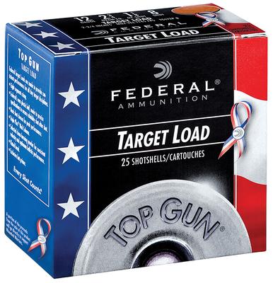  12ga 2- 3/4dr 1- 1/8oz 8 Shot 2.75 ` Top Gun 250rds