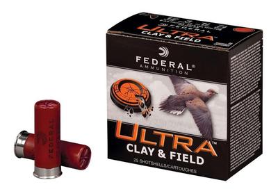  12ga 3dr 1- 1/8oz 7.5 Shot 2.75 ` Ultra Clay And Field 25 Rds