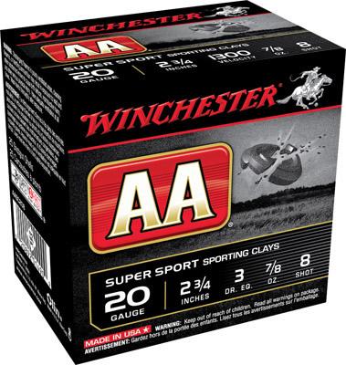 20GA 3DR 7/8OZ 7.5 Shot 2.75` Winchester AA 250RDS