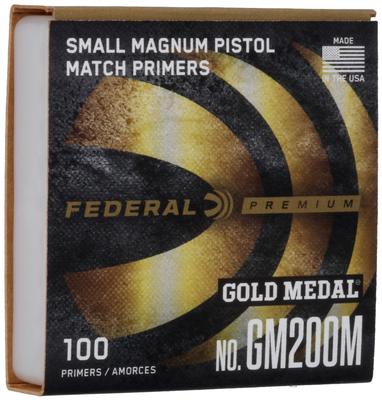No. GM200M Small Pistol Magnum Reloading Primers 100CT