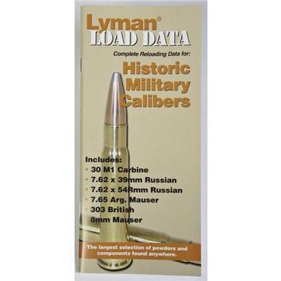 LOAD DATA BOOK OLD MILITARY CALIBERS