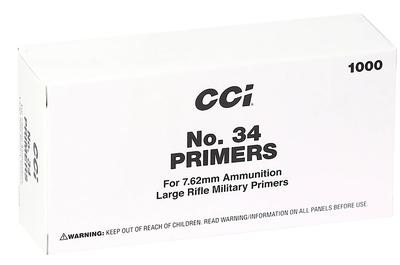 No. 34 7.62 Reloading Primers 100CT