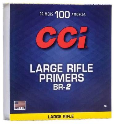 No. BR-2 Large Rifle Reloading Primers 100CT