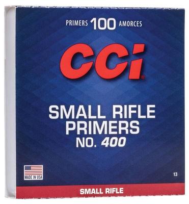 No. 400 Small Rifle Reloading Primers 100CT