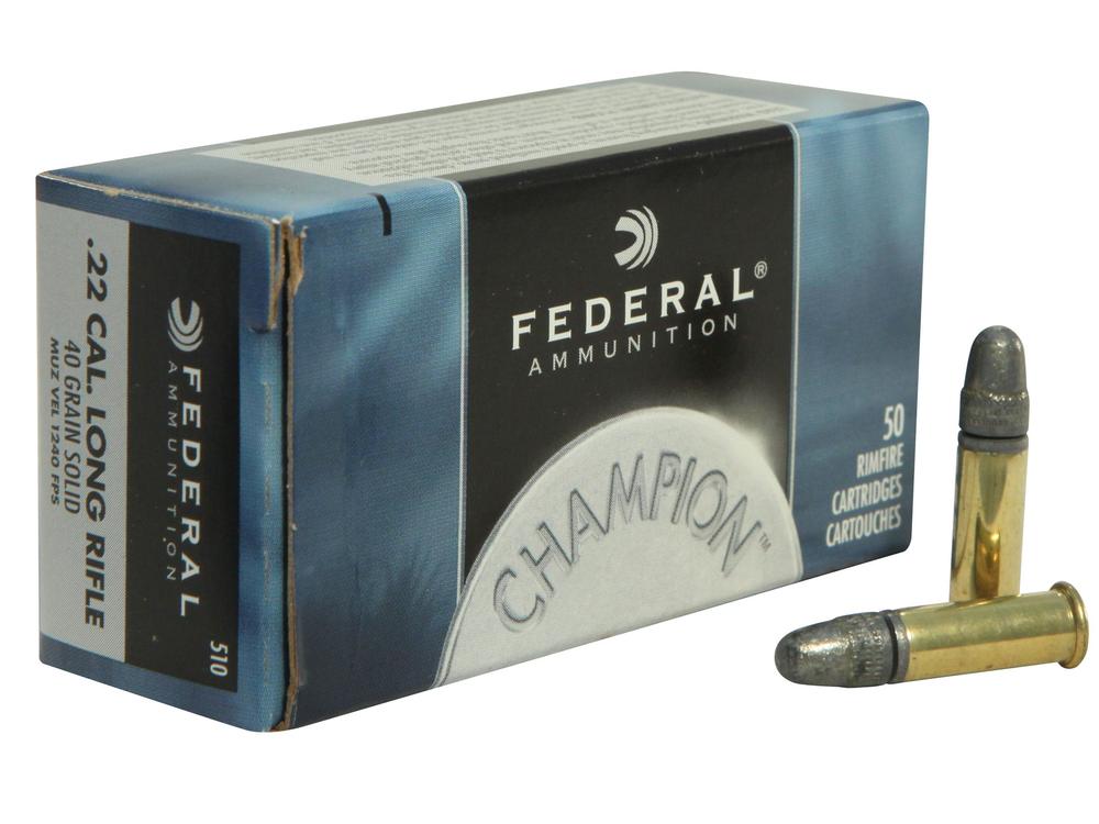 FEDERAL CHAMPION LIGHTNING 22LR LRN 40GR 500RND 510BRICK