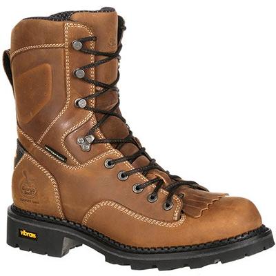  8 ` Work Crazy Horse Logger Waterproof