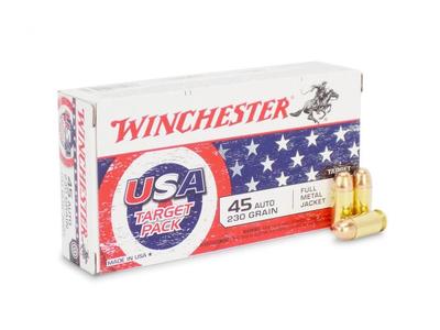 45 AUTO 230GR FMJ USA 500RD