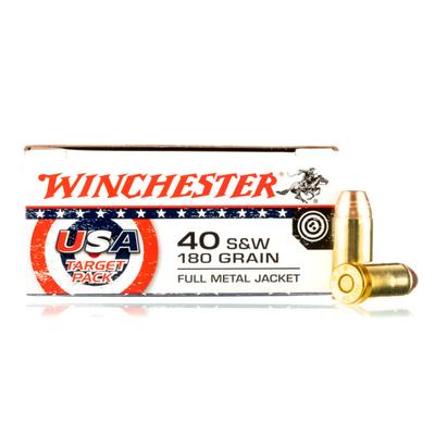 40SW 180GR FMJ USA 50rds