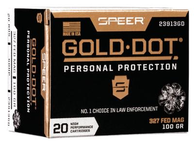  327 Fed Mag 100gr Gold Dot Hp 20rd