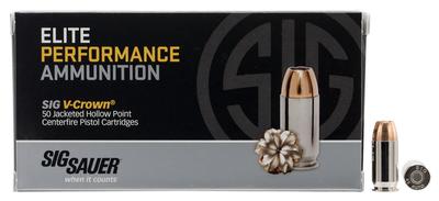 45ACP 230GR JHP V-CROWN 20rds