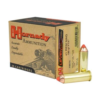  41 Rem Mag 190gr Ftx Leverevolution 20rd