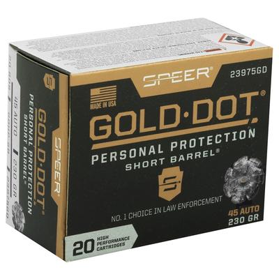  45auto 230gr Gdhp- Sb 20rd