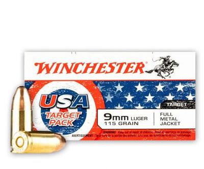 9MM 115GR FMJ USA 50rds