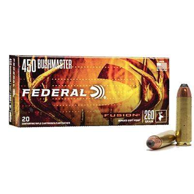 450 BUSHMASTER 260GR BONDED SP FUSION 20RD