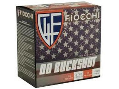 12GA 2-3/4in 00 Buckshot 9 Pellets 25RD