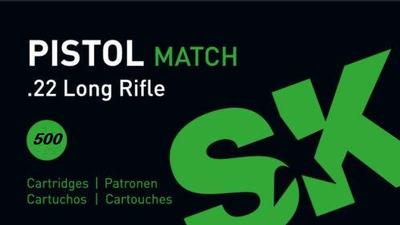  22 Lr Pistol Match 500rd
