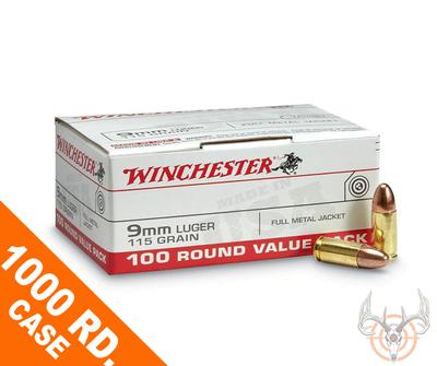  9mm 115 Fmj 1000 Rd Bulk Pack