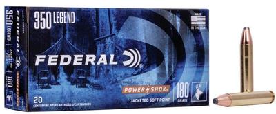 350 LEGEND 180GR JSP POWER SHOK 20RD