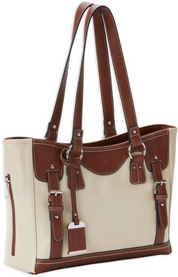 TOTE SAND/STONE LEATHER