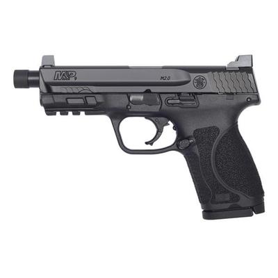MP9 M2.0 Compact 9mm 4.62in 15+1 Black Semi Auto Pistol - Threaded