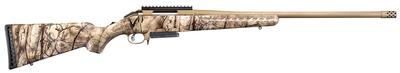 American 6.5 Creedmoor 22in 3+1 Go Wild Camo Bolt Action Rifle - Threaded