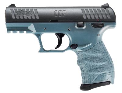  Ccp M2 + 9mm Luger Caliber 3.54 ` 8 + 1 Blue Titanium Finish