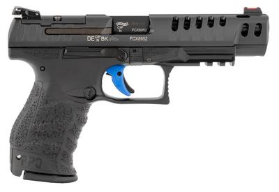  Ppq M2 Q5 Match 9mm Luger Caliber 5 ` 15 + 1 Black Polymer Rail
