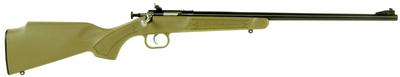  Youth 22 Lr 1rd 16.12 ` Blued Barrel & Receiver Desert Tan Synthetic Stock