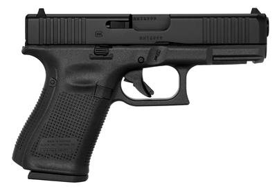 G19 Gen5 Compact 9mm Luger 15+1 4.02` Black Glock Marksman