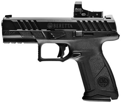  Apx- A1 Fs W/Burris Fastfire Full Size 9mm Luger 17 + 1 4.25 ` Black Aquatech