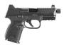  509 Tactical Compact 9mm Luger 12 + 1/24 + 1 4.32 ` Black Steel Threaded