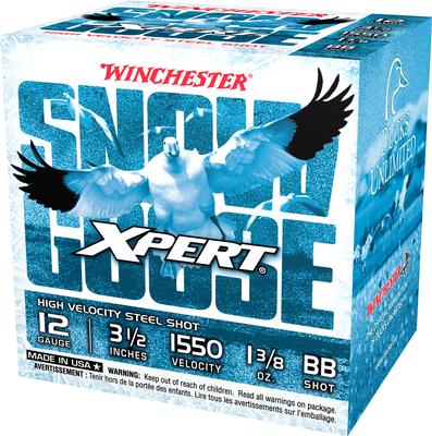 12GA 3.50` 1 3/8 OZ 1550 FPS BB SHOT XPERT SNOW GOOSE HIGH VELOCITY 25 BX