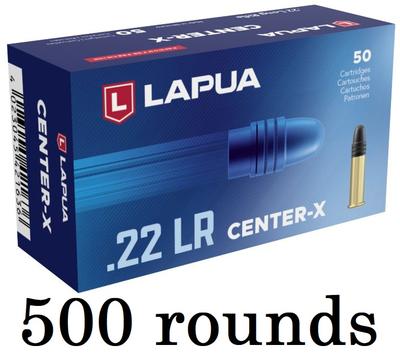  22lr Center- X 500rd