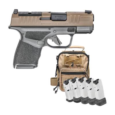 Hellcat 9mm OSP 13rd/15rd 3` Bundle FDE/BLACK