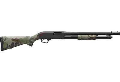 SXP DEFENDER 12GA 18` 5RD SEMI 3` CAMO