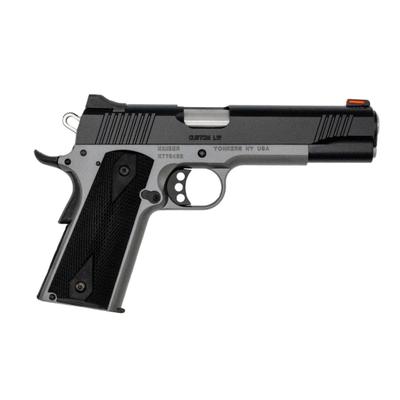 Stainless LW Night Guard 45ACP 5` 7rd Black + Grey