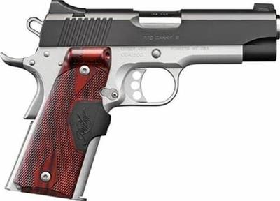 Pro Carry II Two Tone 45 Auto 7+1 4` Satin Silver