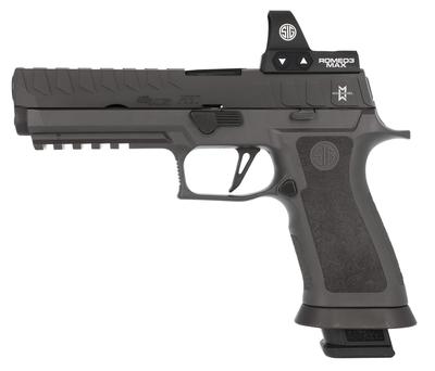 P320 Max Full Size 9mm 21+1 5` Black Carbon Steel Barrel