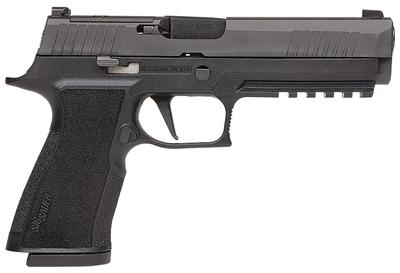 P320 XTen Full Size 10mm Auto 15+1 5` Black Steel Bull Barrel