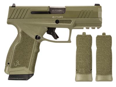 GX4 Carry Compact 9mm 15+1 3.70` Stainless Steel Sniper Green