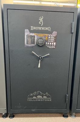 YELLOWSTONE 40 BLACK DIAMOND TEXTURED BLACK CHROME HARDWARE E-LOCK