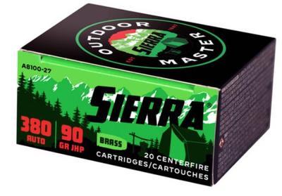 380 AUTO 90GR JHP 20RD