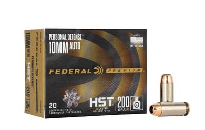 10MM AUTO 200GR HST JHP 20RD