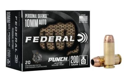 10MM AUTO 200GR PUNCH JHP 20RD
