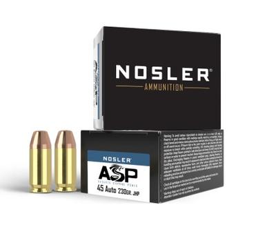 45AUTO 230GR JHP ASP SUPPRESSOR READY 20RD