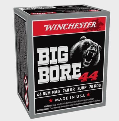 44 REM MAG 240GR SJHP BIG BORE 44 20RD