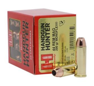 44REM MAG 200GR MONOFLEX HANDGUN HUNTER 20RD